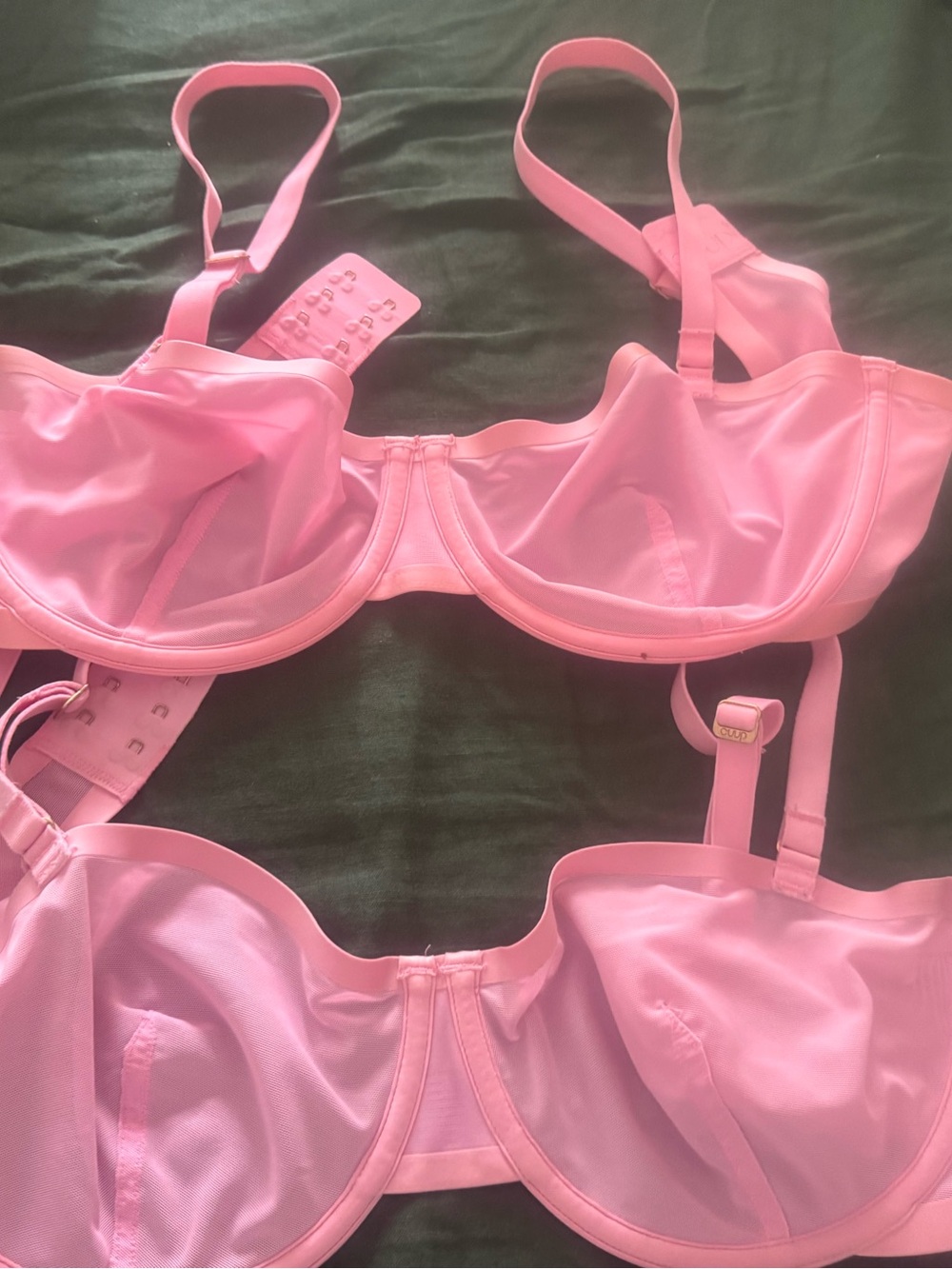 Bundle Lot of 10 Cuup Bras EUC 34D 9 colors
Amazing buy ! Balconette Mesh - Picture 2 of 11